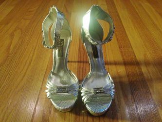 Women's high heels shoes.