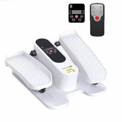 motorized leg exerciser featuring a smart remote control, adjustable speeds, automatic/manual modes
