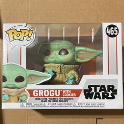 Star Wars Grogu with Cookies #465 Funko Pop