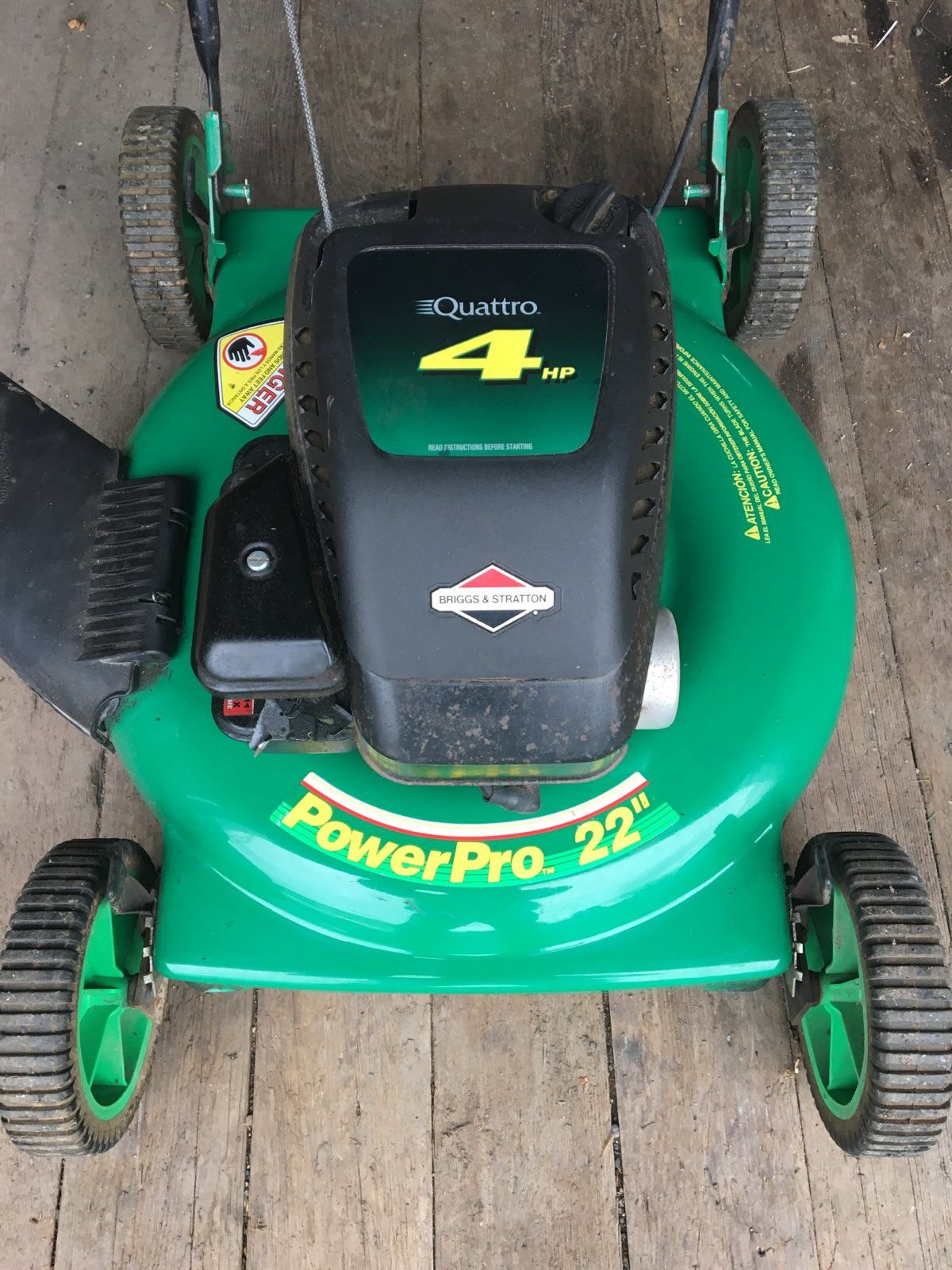 Lawn mower lawnmower. Power Pro 22"
