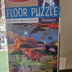 Melissa & Doug Dinosaur Floor Puzzle 