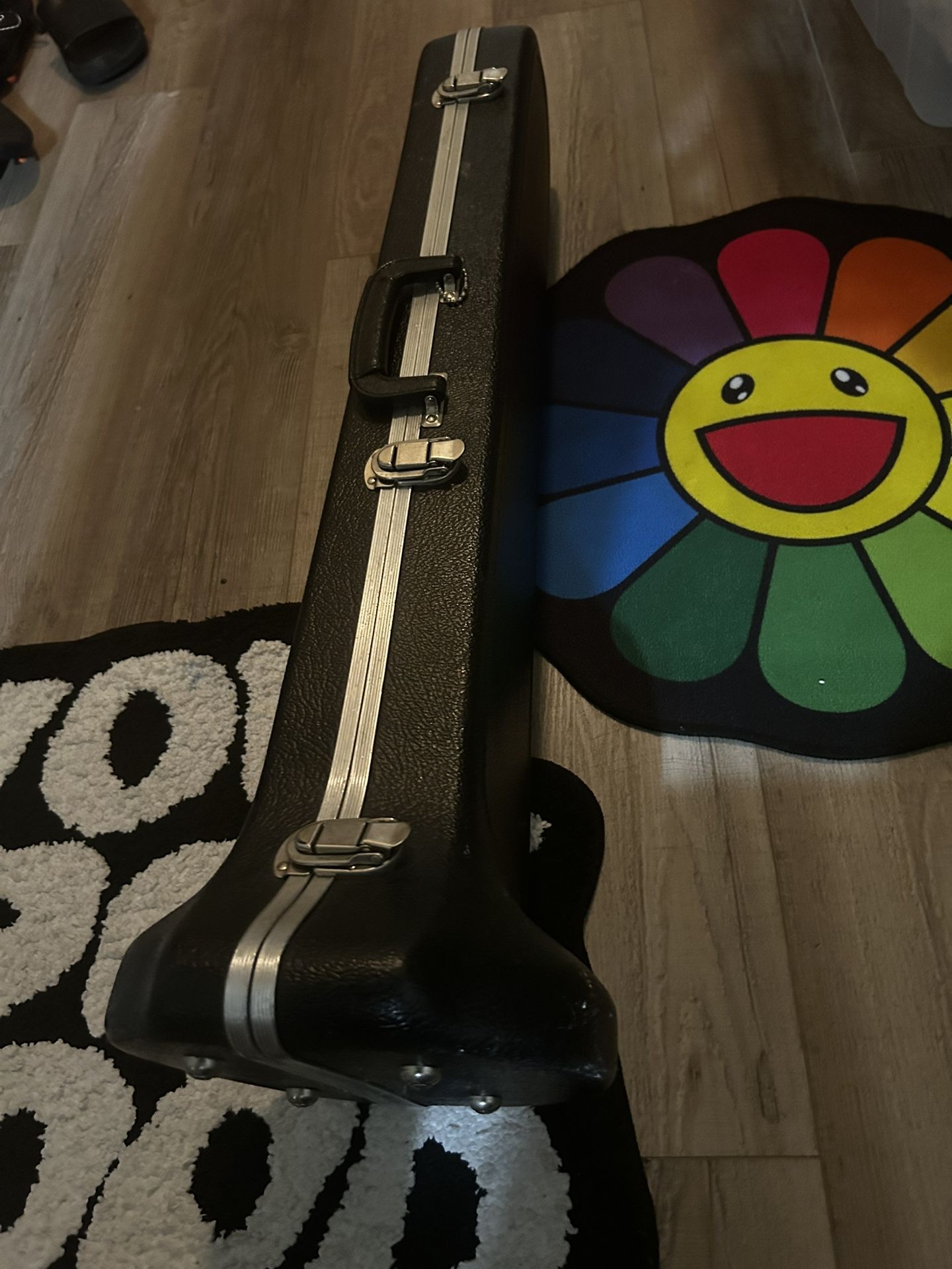 Gold Alto Trombone Musical Instrument With Hard Carrying Case And Mouthpiece 