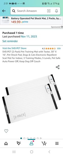Dog Training (Scat) Mats