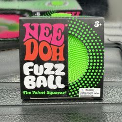 NeeDoh Fuzz Ball The Velvet Squeeze 