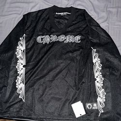 Chrome is me Hearts Stadium Mesh Jersey with tags