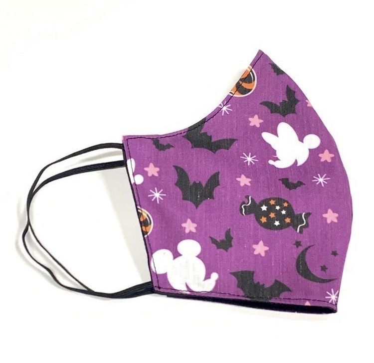 Minnie Mickey Halloween Candy Fabric Mask Made To Order 