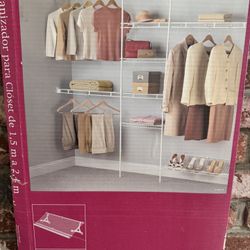 Closetmaid 5’-8’ Closet Organizer OBO 1608