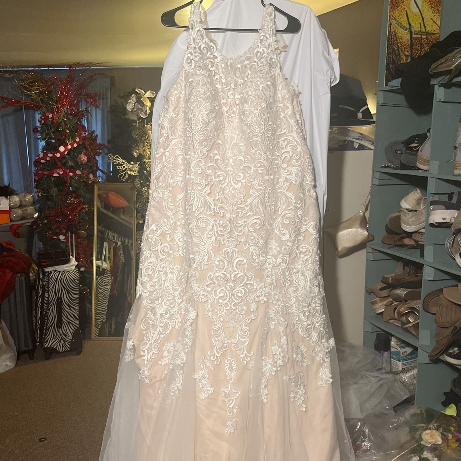 Stella York. Wedding Dress Sz 22