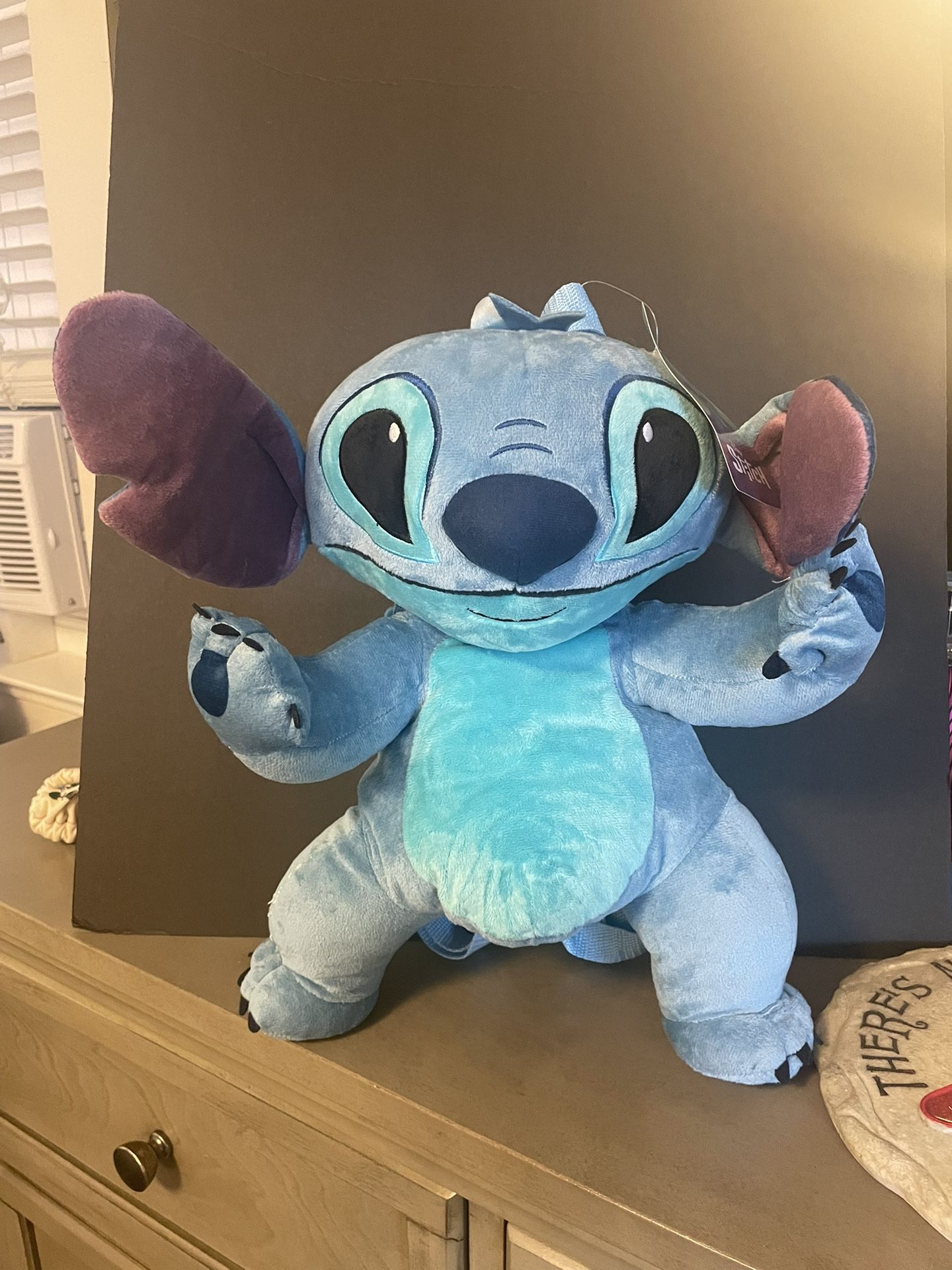 Stitch, Plush, Backpack