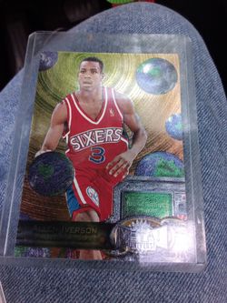Allen Iverson 97-98 Metal Universe NBA Card