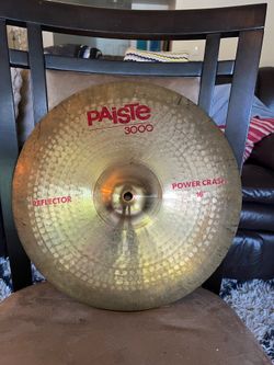 *cracked* Paiste crash cymbal