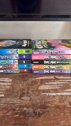Dog Man book set (hard back)