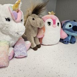Variety Of Plush Toys