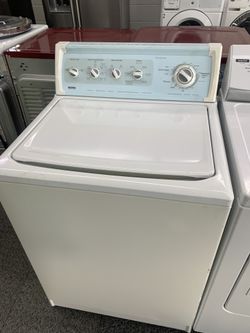 kenmore washer with warranty!