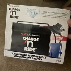 BRAND NEW CHARGE N RIDE BATTERY