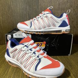 NIKE / Zoom HAVEN 97  CLOT Shoes Gummy Bottom Kicks / A02134-101 / Men’s 12 / Brand New w/ Box!! / White, Royal & Red