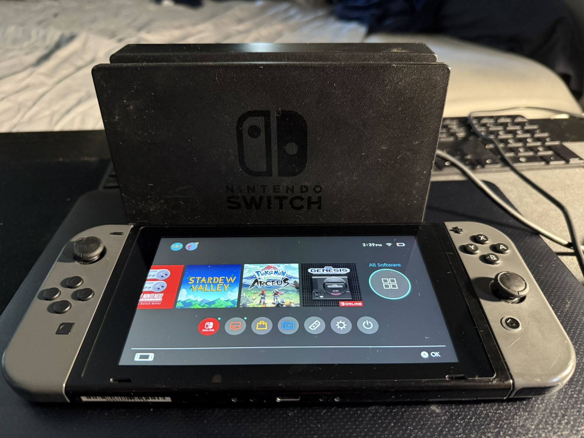 Nintendo Switch With Dock