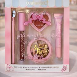 Kevin & Coco Pink Makeup Gift Set 