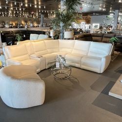 Power reclining sectional