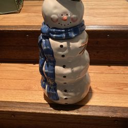 Snowman Cookie Jar