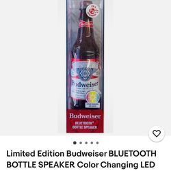 Budweiser Bluetooth Speaker With Lights