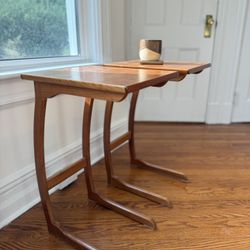 Pair of FBJ Møbler Danish Teak Accent Tables
