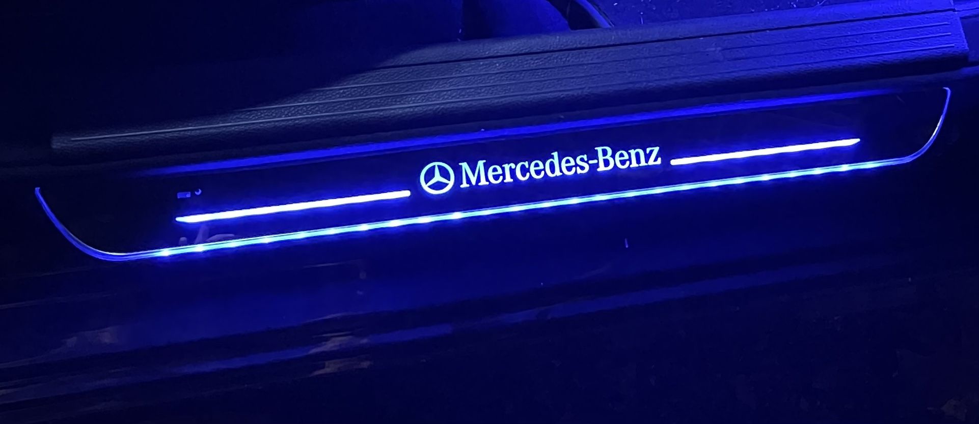 Mercedes LED Door Sill Lights 