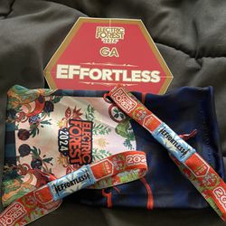 2 Electric Forest Effortless Camping & Ga Tix