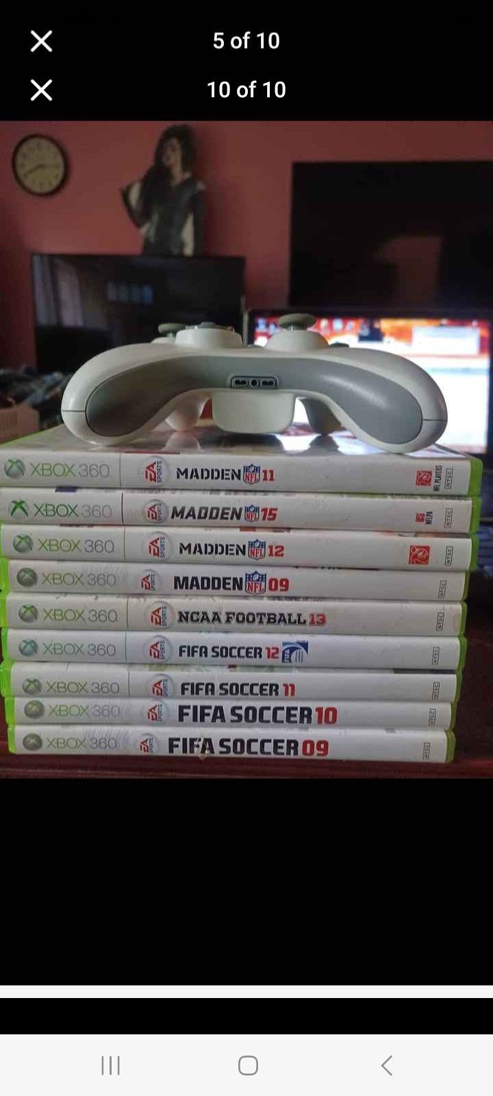 250GB XBOX FUTBOL-FOOTBALL BUNDLE WITH CONTROLLER $200 FINAL PRICE