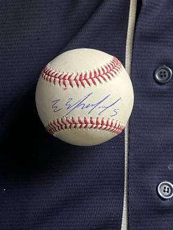 MLB authentication Eduardo Escobar signed baseball