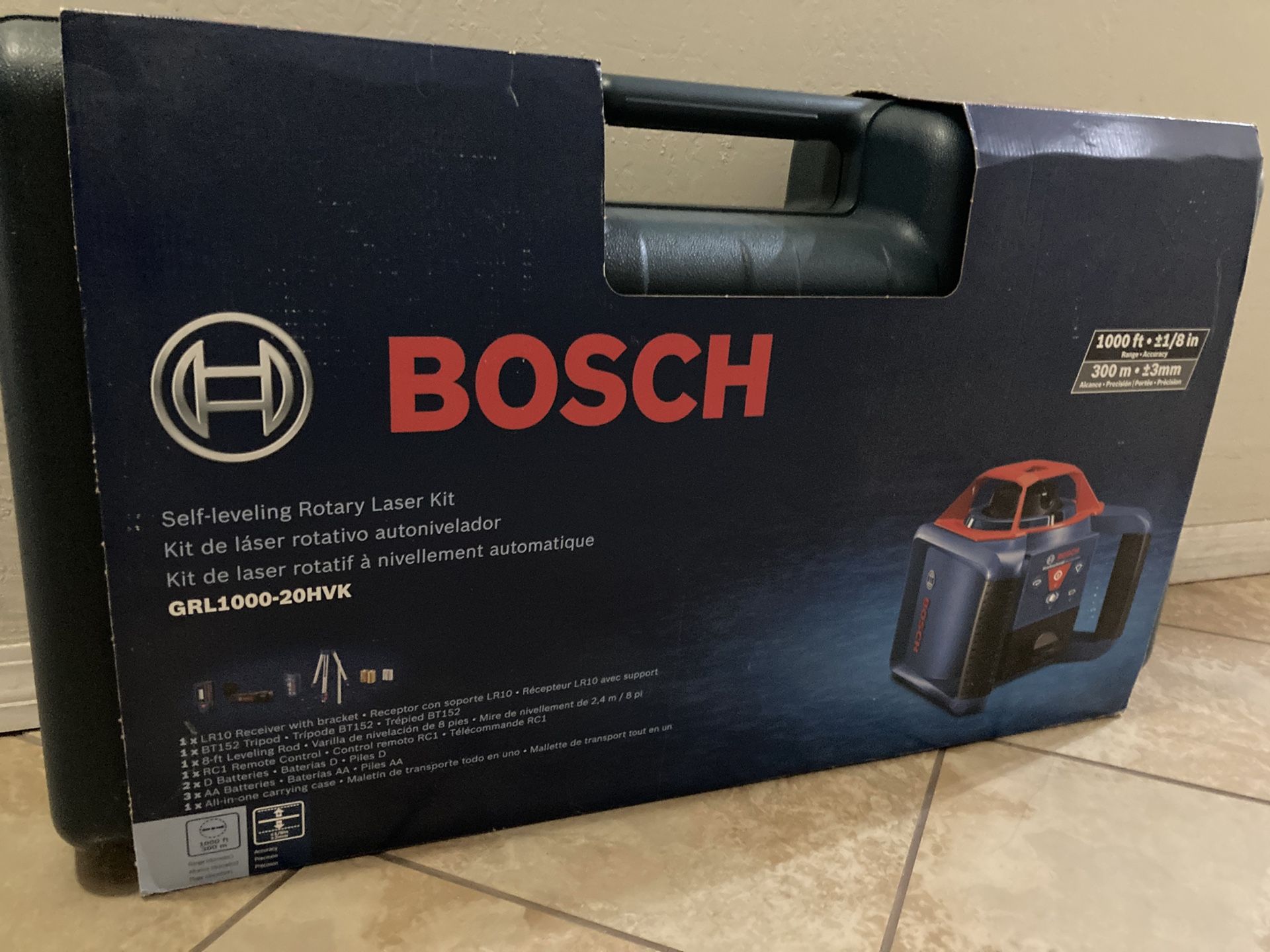 Brand New Bosch Rotary Laser.