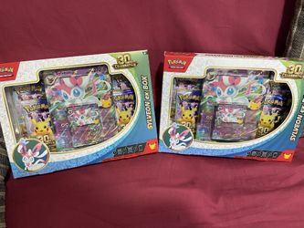 Pokemon TCG 30th Celebration Sylveon ex Box