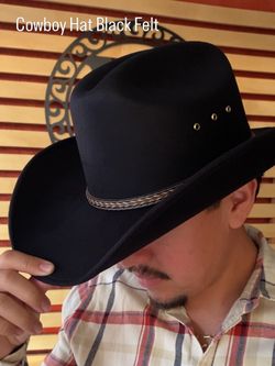 Sombrero Texano Negro 🇲🇽