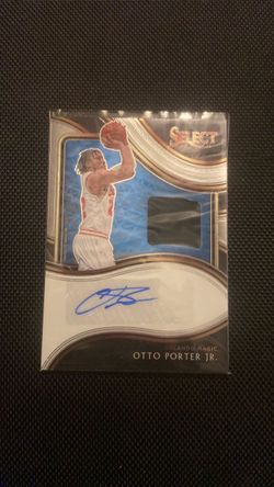 2020-21 Panini Select Patch AUTO Otto Porter Jr /249