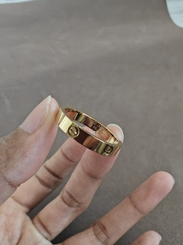 Love Ring 4mm Width Unisex Ring 