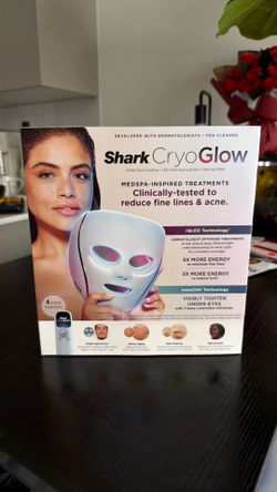 Shark CryoGlow LED Face Mask (FW312) – New in Box