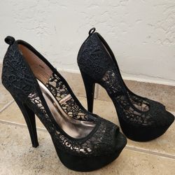 Lace Heels