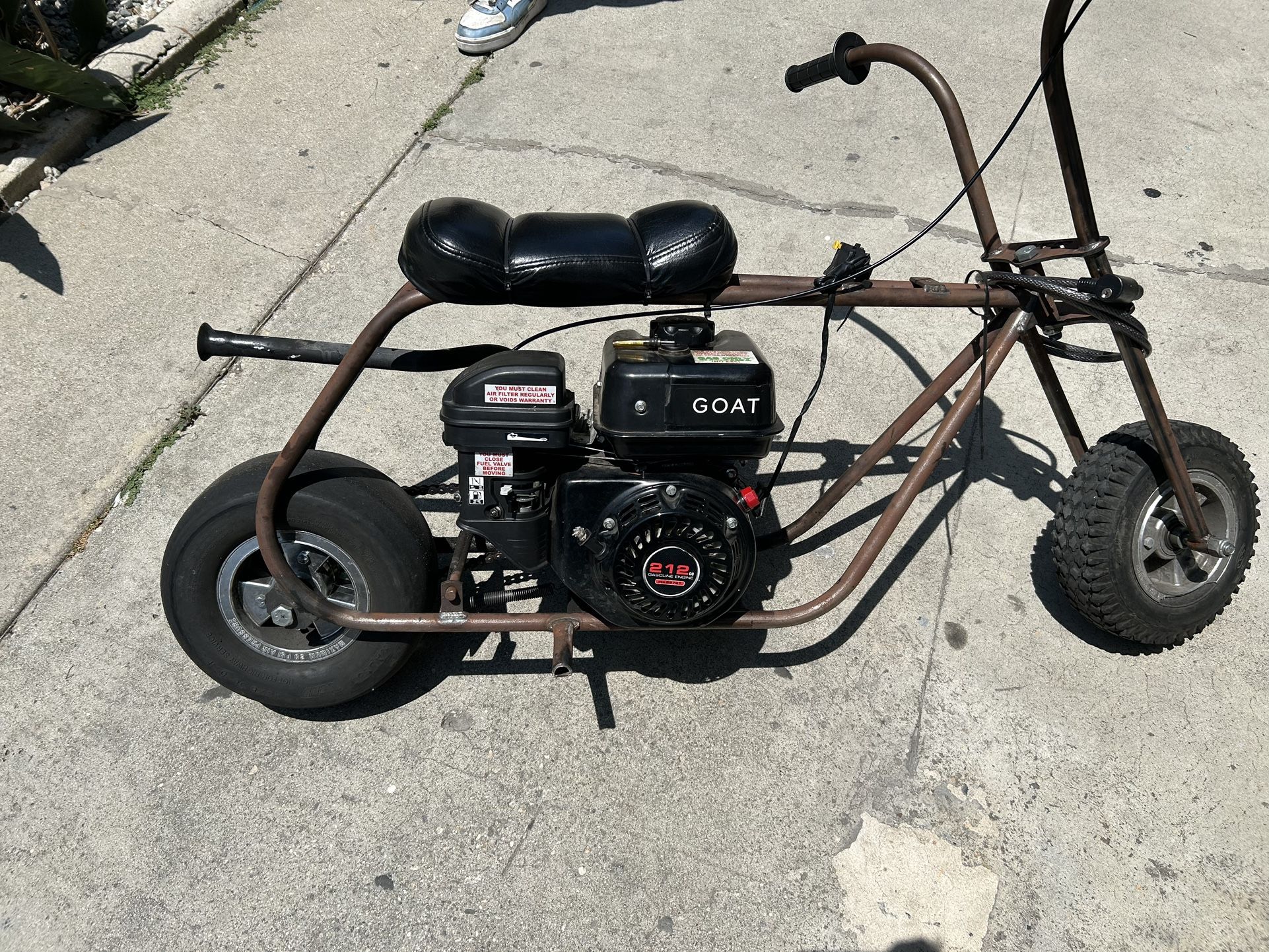 GTS FRAMES AND BARS MINI BIKE