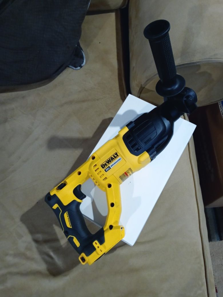 Rotary hammer drill just the tool