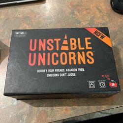 Unstable unicorns
