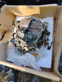 Rochester Quadrajet Good For Parts Or Use For Rebuilt