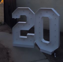 Marquee numbers