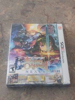 Etrian Odyssey Nexus Launch Edition 3DS New In Box