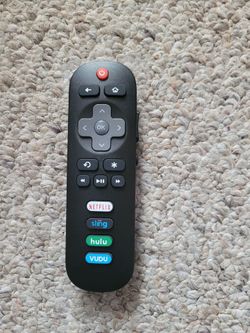 New Roku TV remote control
