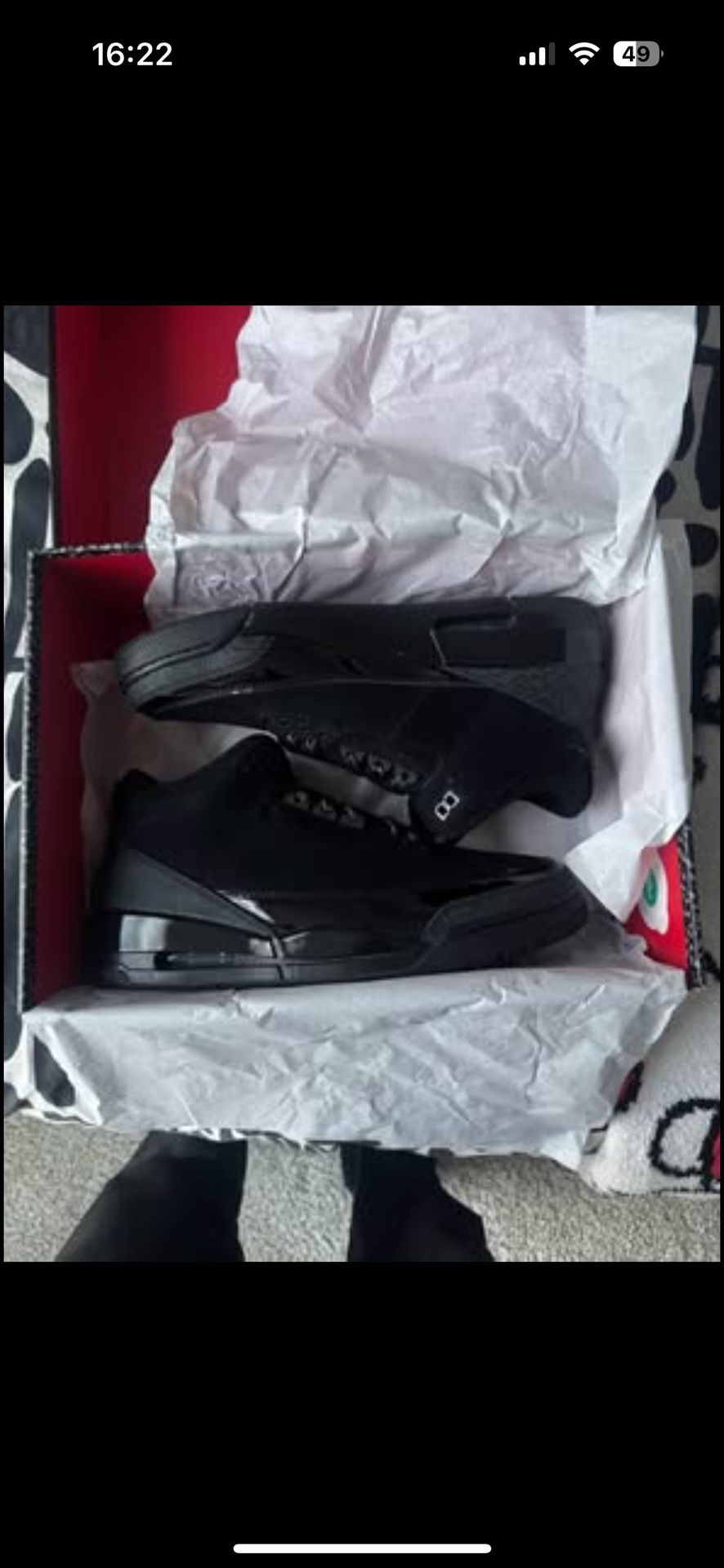 Jordan 3s Black Cat