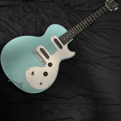 Epiphone Les Paul SL electric guitar in a Pacific Blue finish