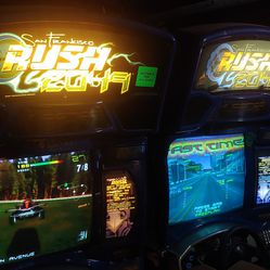 San Francisco Rush 2049 Atari Arcade 1999