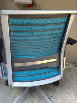 Steel case think chair (lumbar support slightly broken)