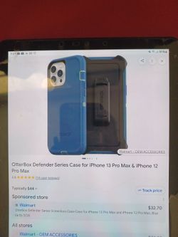Phone cover Otterbox new blue and black