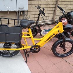 Sunryde S3 Commute / Cargo E-Bike: With Battery,  Charger  And Bike Chain... (Originally $4,000)